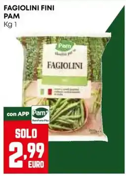 Pam Fagiolini Pam offerta