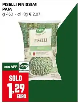 Pam Piselli finissimi Pam offerta