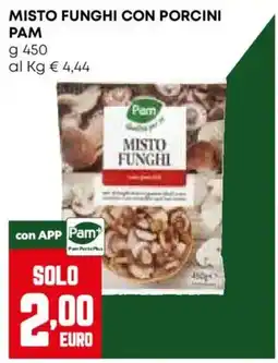 Pam Misto funghi con porcini Pam offerta