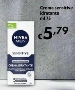Eurospesa Nivea Men sensitive crema idratante offerta