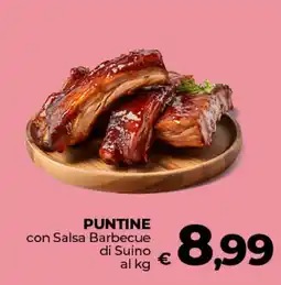 Coop Radenza Puntine con Salsa Barbecue di Suino offerta
