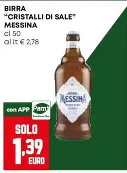 Pam Birra Cristalli di Sale Messina offerta