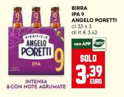 Pam Birra IPA 9 Angelo Poretti offerta