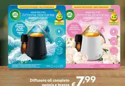 Eurospesa Air Wick Diffusore oli completo peonia e brezza offerta
