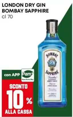 Pam London Dry Gin Bombay Sapphire offerta