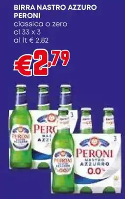 Pam Birra Nastro Azzuro Peroni offerta
