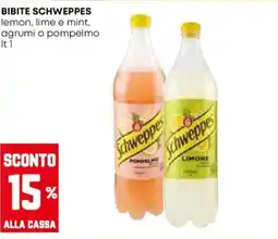 Pam Bibite Schweppes offerta