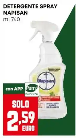 Pam Detergente spray Napisan offerta