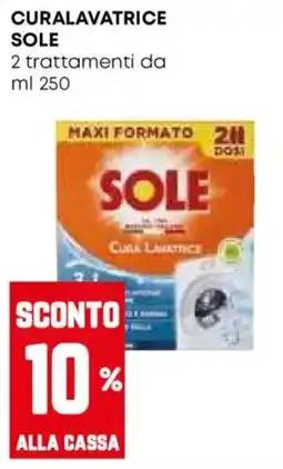 Pam Cura lavatrice Sole offerta