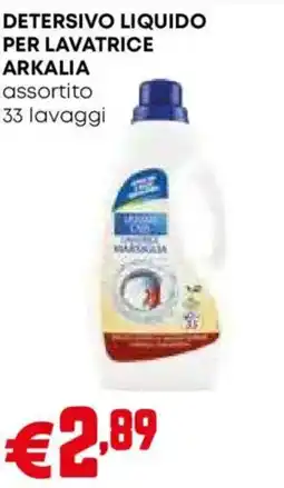 Pam Detersivo liquido per lavatrice Arkalia offerta
