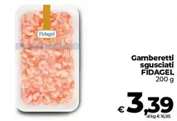 Coop Radenza Gamberetti sgusciati FIDAGEL offerta