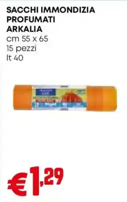 Pam Sacchi immondizia profumati Arkalia offerta