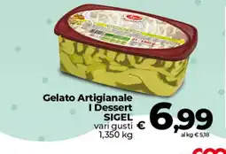 Coop Radenza Gelato Artigianale I Dessert SIGEL offerta