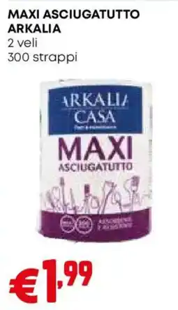 Pam Maxi asciugatutto Arkalia offerta