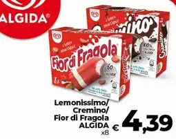 Coop Radenza Lemonissimo/Cremino/Fior di Fragola Algida offerta