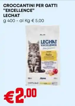 Pam Crocchettini per gatti Excellence Lechat offerta