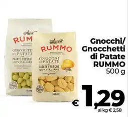 Coop Radenza Gnocchi di Patate Rummo offerta