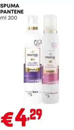 Pam Spuma Pantene offerta