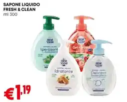 Pam Sapone liquido Fresh & Clean offerta