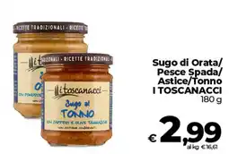Coop Radenza Sugo al Tonno I Toscanacci offerta