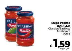 Coop Radenza Sugo Pronto Barilla offerta