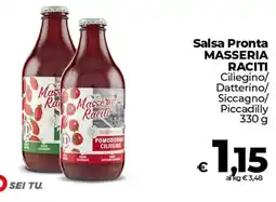 Coop Radenza Salsa Pronta Masseria Raciti offerta