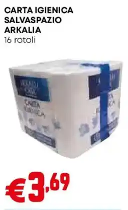 Pam Carta igienica salvaspazio Arkalia offerta