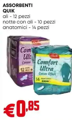 Pam Assorbenti Quik offerta