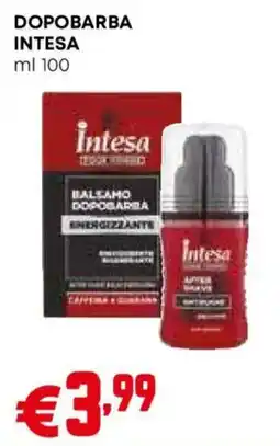 Pam Balsamo dopo barba Intesa energizzante offerta