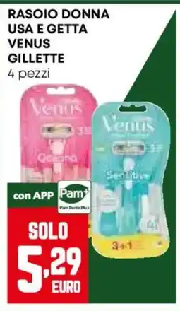 Pam Rasoio donna Venus Gillette offerta