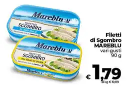 Coop Radenza Filetti di Sgombro MAREBLU offerta