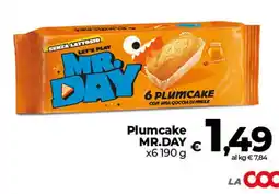 Coop Radenza Plumcake MR.DAY offerta