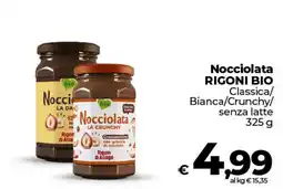 Coop Radenza Nocciolata Rigoni Bio offerta
