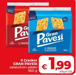 Coop Radenza Il cracker gran pavesi offerta