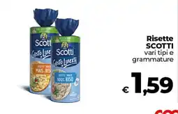 Coop Radenza Risette Snack Scotti offerta
