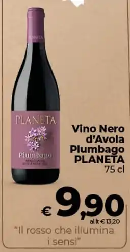 Coop Radenza Vino Nero d'Avola Plumbago PLANETA offerta