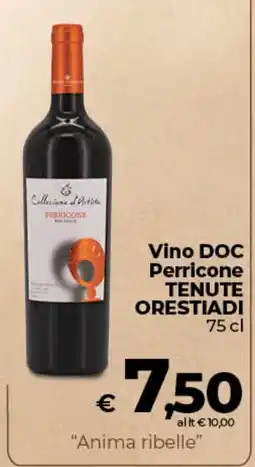 Coop Radenza Vino DOC Perricone TENUTE ORESTIADI offerta
