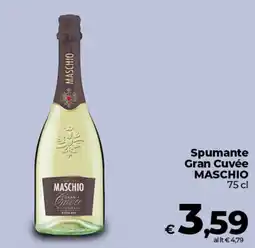Coop Radenza Spumante Gran Cuvée MASCHIO offerta