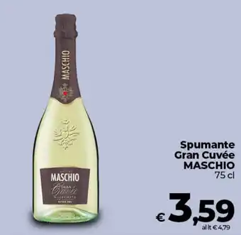 Coop Radenza Spumante Gran Cuvée MASCHIO offerta
