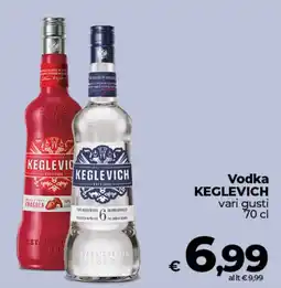 Coop Radenza Vodka Keglevich vari gusti offerta