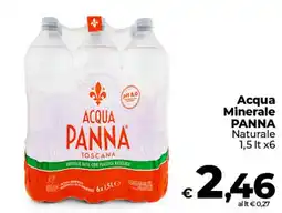 Coop Radenza Acqua Panna Toscana offerta