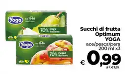 Coop Radenza Succhi di frutta Optimum YOGA offerta