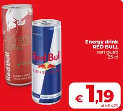 Coop Radenza Red Bull Energy Drink offerta