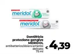 Coop Radenza Dentifricio protezione gengive Meridol offerta
