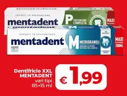 Coop Radenza Dentifricio Mentadent offerta