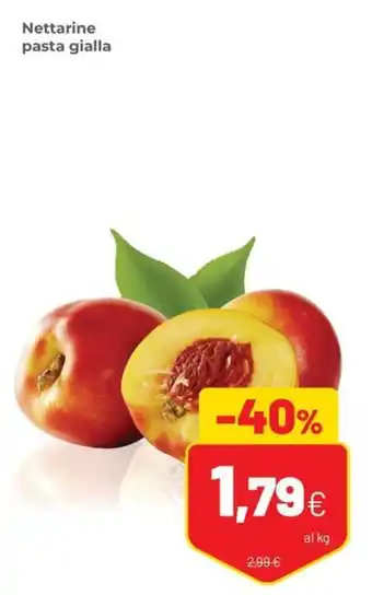 Nettarine pasta gialla