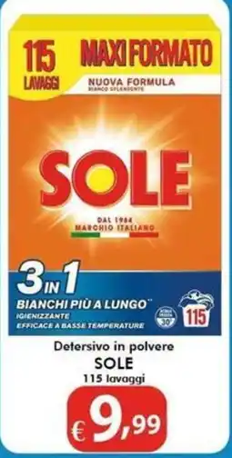 Bernava Detersivo in polvere SOLE offerta