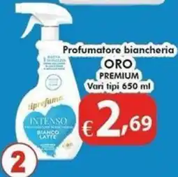 Bernava Profumatore biancheria ORO Premium offerta
