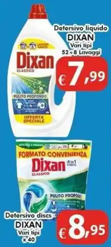 Bernava Detersivo liquido Dixan Classico offerta