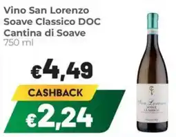 Coop Trentino Vino San Lorenzo Soave Classico DOC offerta